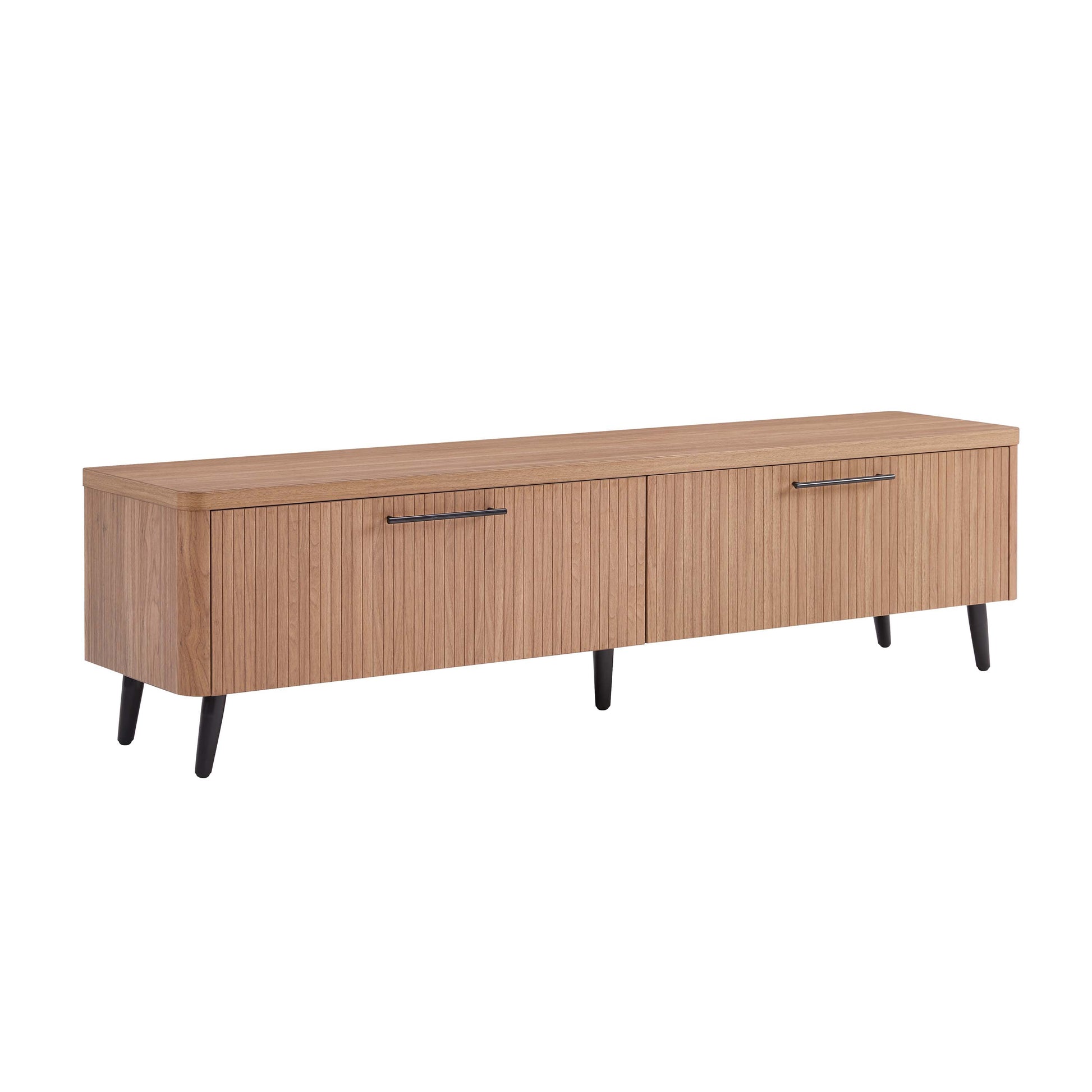 ReForm Creative Home-Tempo 69" Fluted TV Stand with 2 Drawers - Multiple Color Options