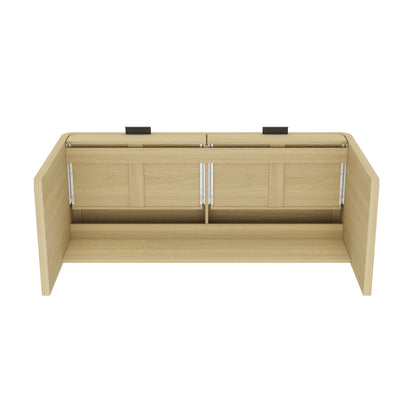Coboconk 54" Multi-Purpose Home Office Desk - Natural Oak