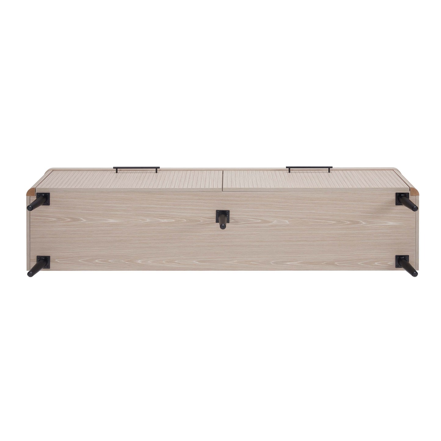 ReForm Creative Home-Tempo 69" Fluted TV Stand with 2 Drawers - Multiple Color Options