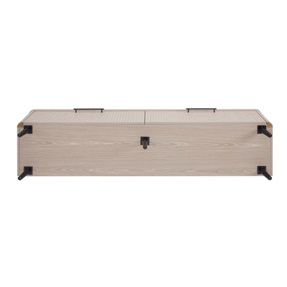 ReForm Creative Home-Tempo 69" Fluted TV Stand with 2 Drawers - Multiple Color Options