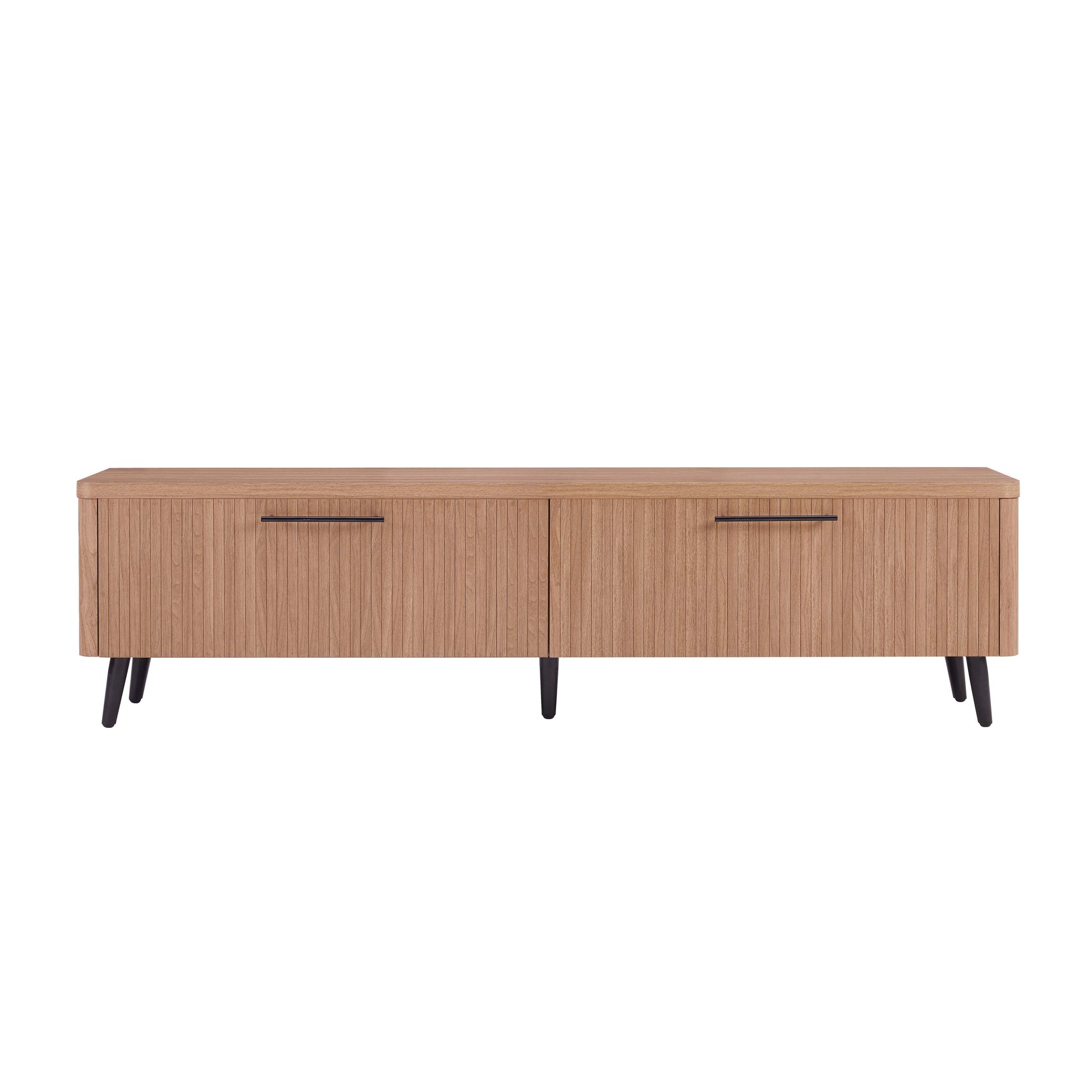 ReForm Creative Home-Tempo 69" Fluted TV Stand with 2 Drawers - Multiple Color Options
