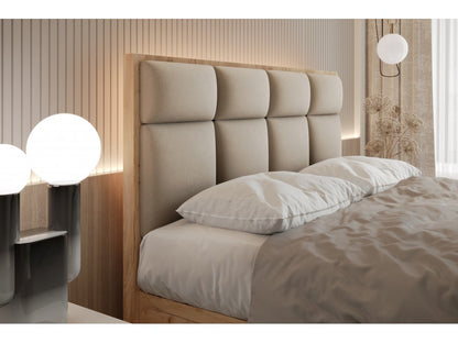 ReForm Creative Home Selva Upholstered Lift Storage Platform Bed - Beige Free Delivery USA & Canada
