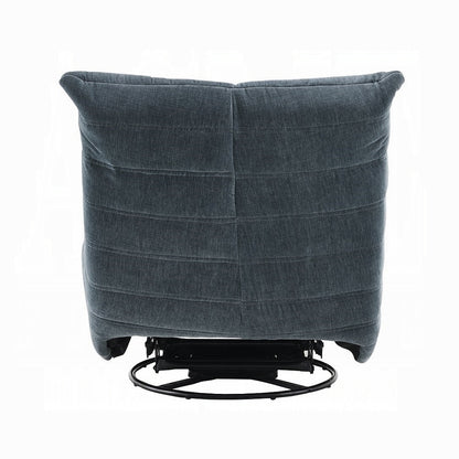 Brasov Swivel Chenille Recliner Accent Chair - Multiple Color Options
