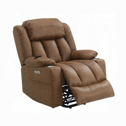Krabi Power Recliner w/Lift, Heating & Massage - Brown