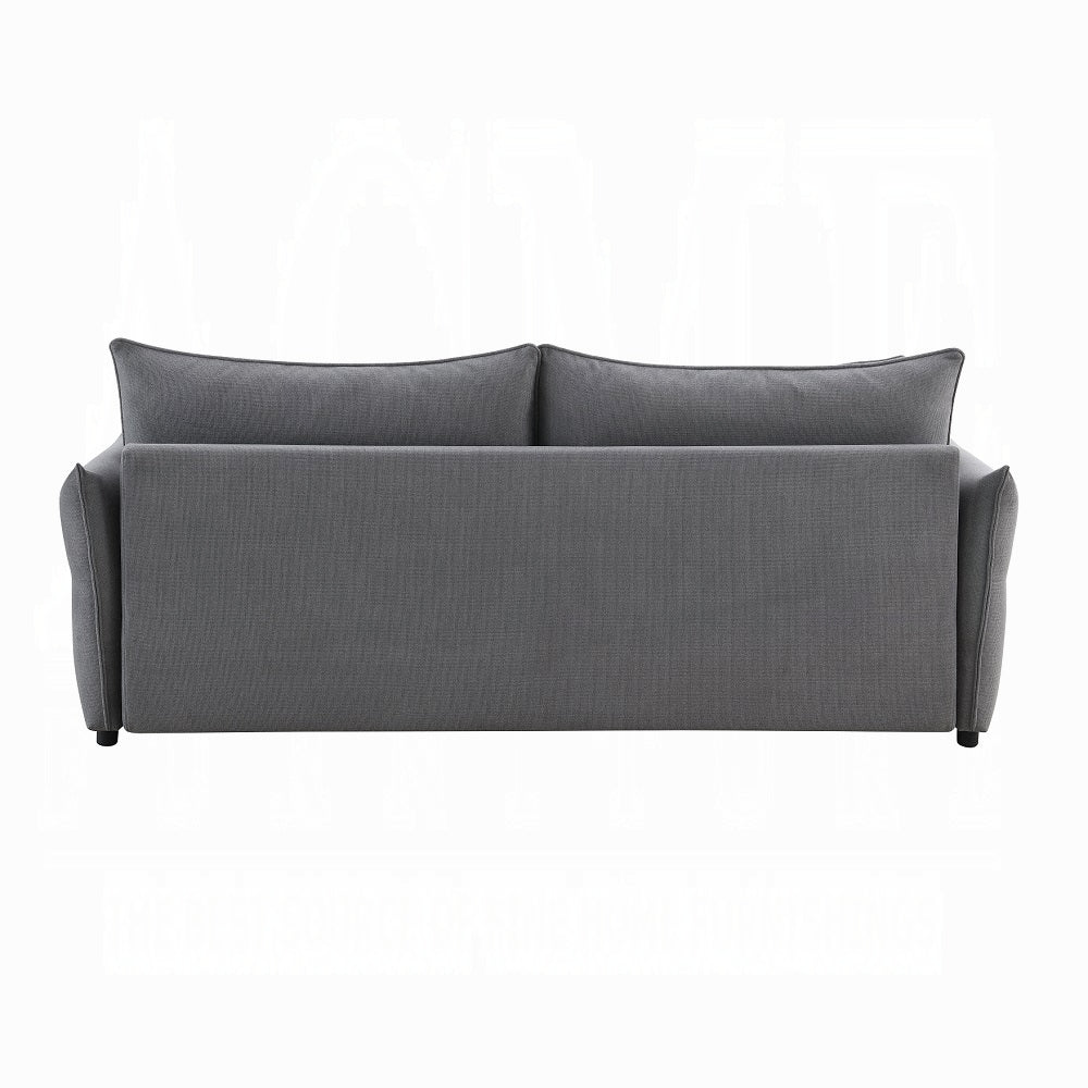 Cais Condo Size Sleeper Sofa w/Storage - Grey