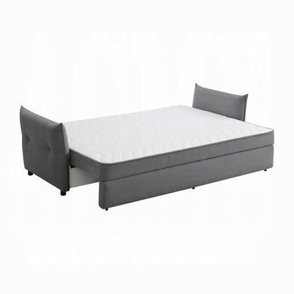 Cais Condo Size Sleeper Sofa w/Storage - Grey