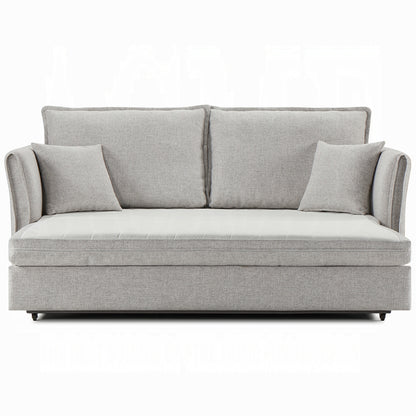 Oran Condo Size Sleeper Sofa w/Storage - Grey