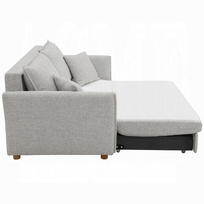 Oran Condo Size Sleeper Sofa w/Storage - Grey