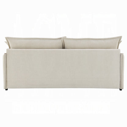 Faro Condo Size Sleeper Sofa w/Storage - Beige