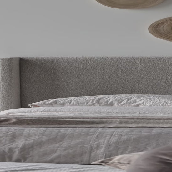 ReForm Creative Home Angie Queen Drawer Storage Bed - Grey. Free Delivery USA & Canada