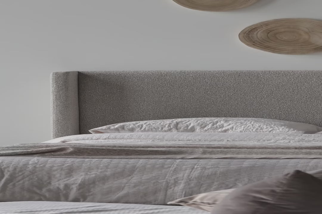 ReForm Creative Home Angie Queen Drawer Storage Bed - Grey. Free Delivery USA & Canada